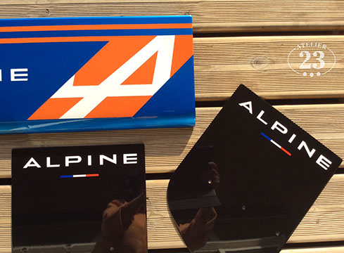 Tablette Aileron Metal Alpine