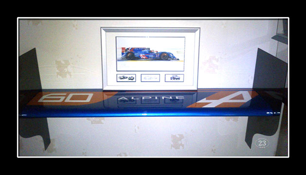 Tablette Aileron Metal Alpine