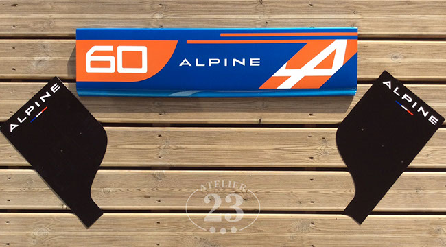 Tablette Aileron Metal Alpine