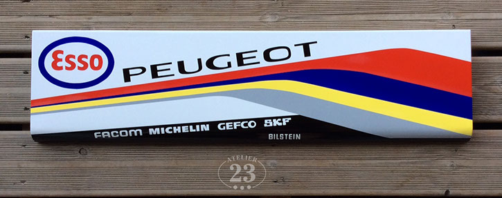 Tablette Aileron Metal Peugeot