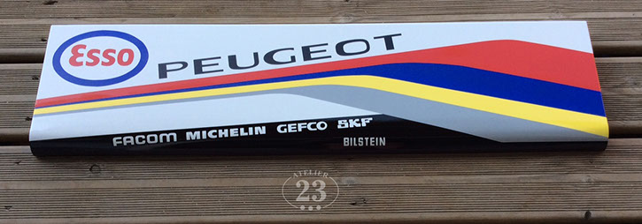 Tablette Aileron Metal Peugeot