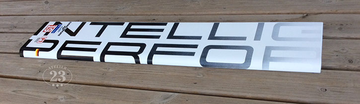 Tablette Aileron Metal Porsche