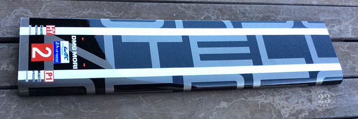 Tablette Aileron Metal Porsche