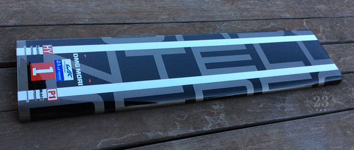 Tablette Aileron Metal Porsche