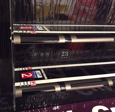 Tablette Aileron Metal Porsche