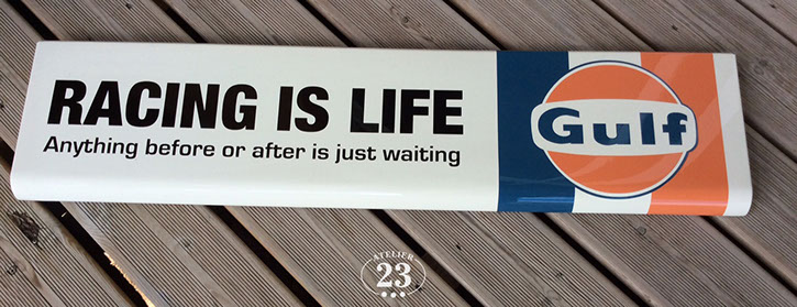 Tablette Aileron Metal Steve McQueen