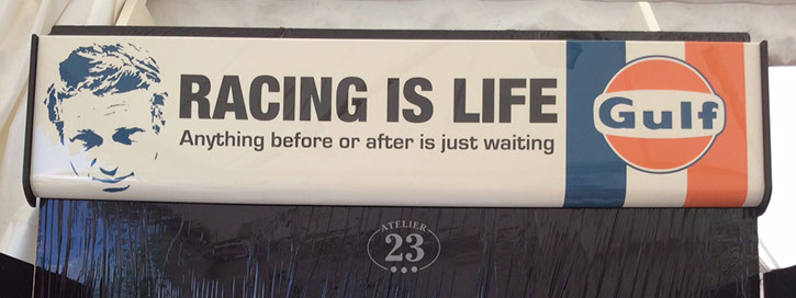 Tablette Aileron Metal Steve McQueen