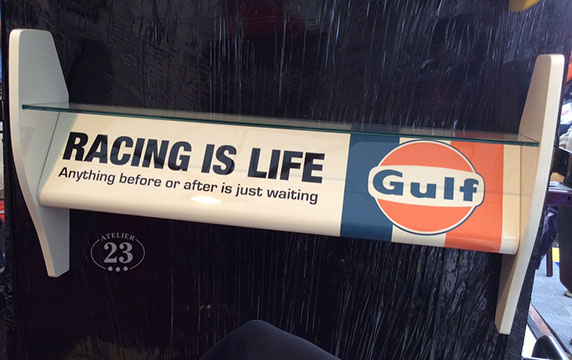 Tablette Aileron Metal Steve McQueen